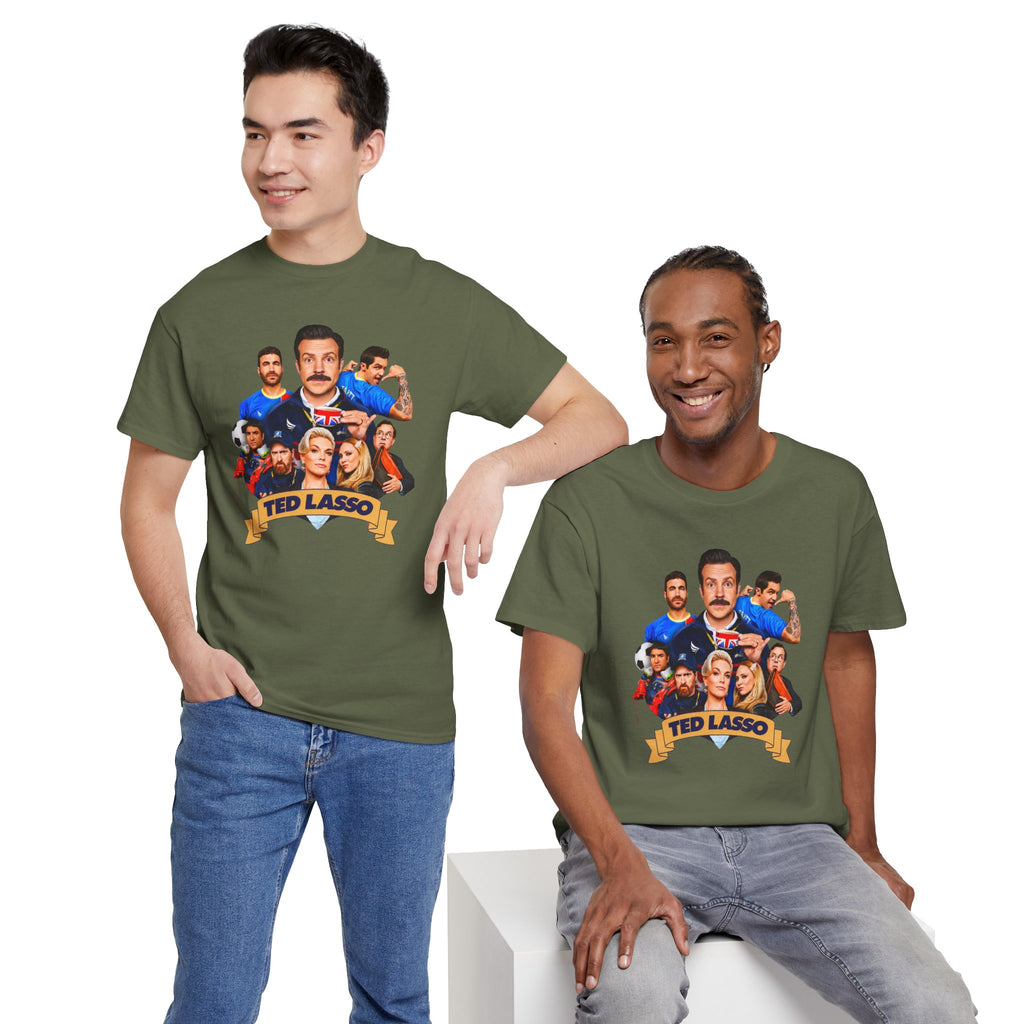 Ted Lasso Inspired Cast Graphic Tee — TV Show Fan Shirt