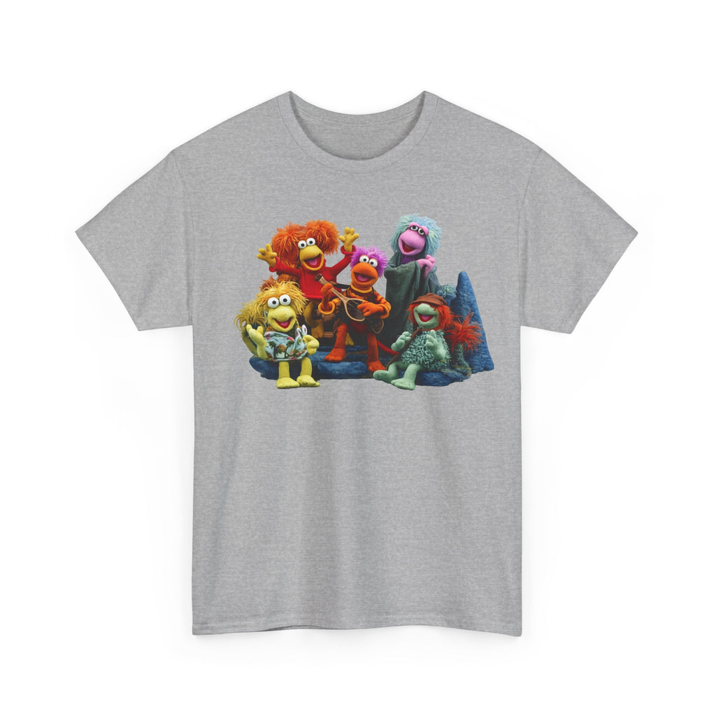 Fraggle Rock Muppet Crew Graphic Tee — Vintage Puppet Group T-Shirt