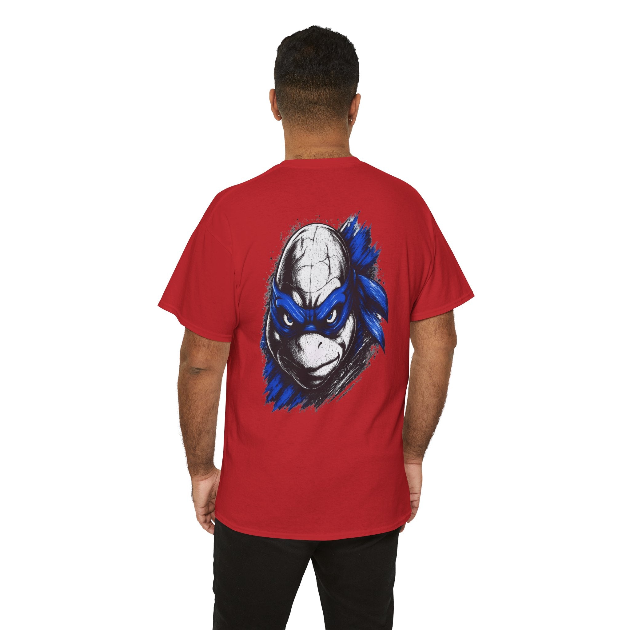 TMNT Leonardo Graphic Tee — Blue Mask Turtle T-Shirt