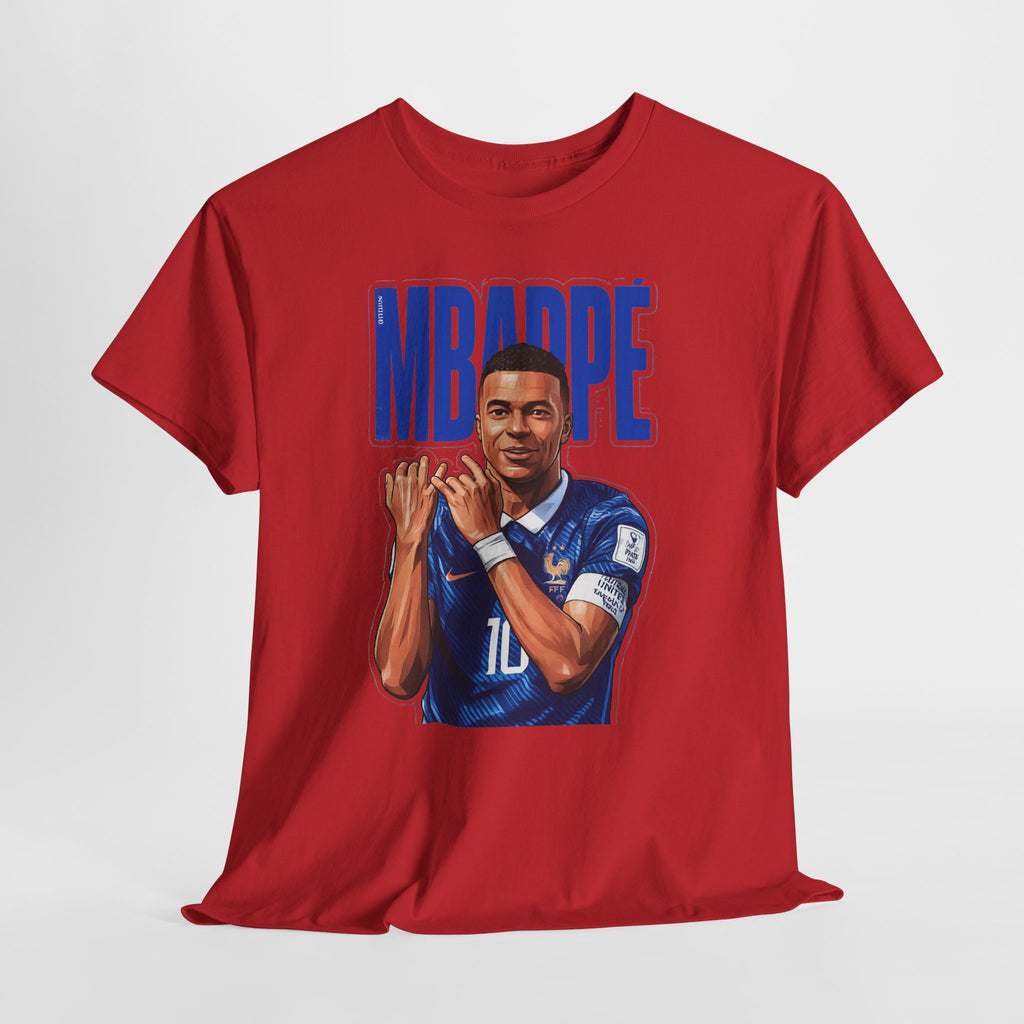 MBAPPE Graphic Shirt Soccer Star Portrait Tee — "
