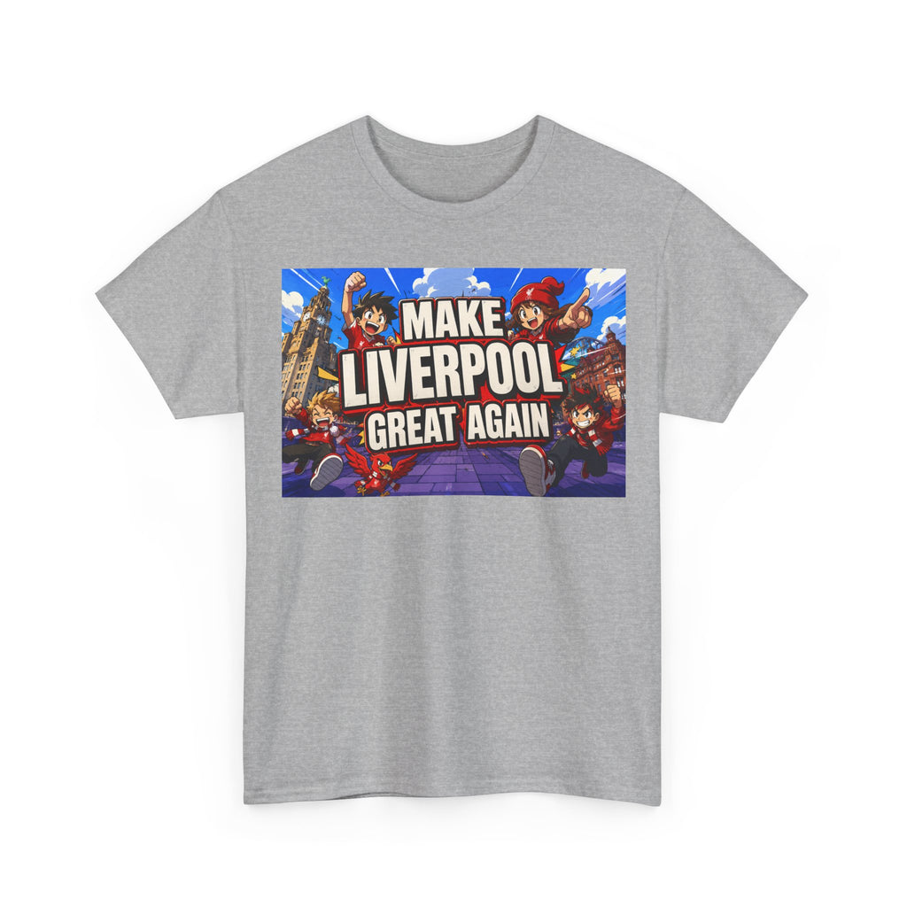 Liverpool Fan Tee – "Make Liverpool Great Again" Graphic Shirt