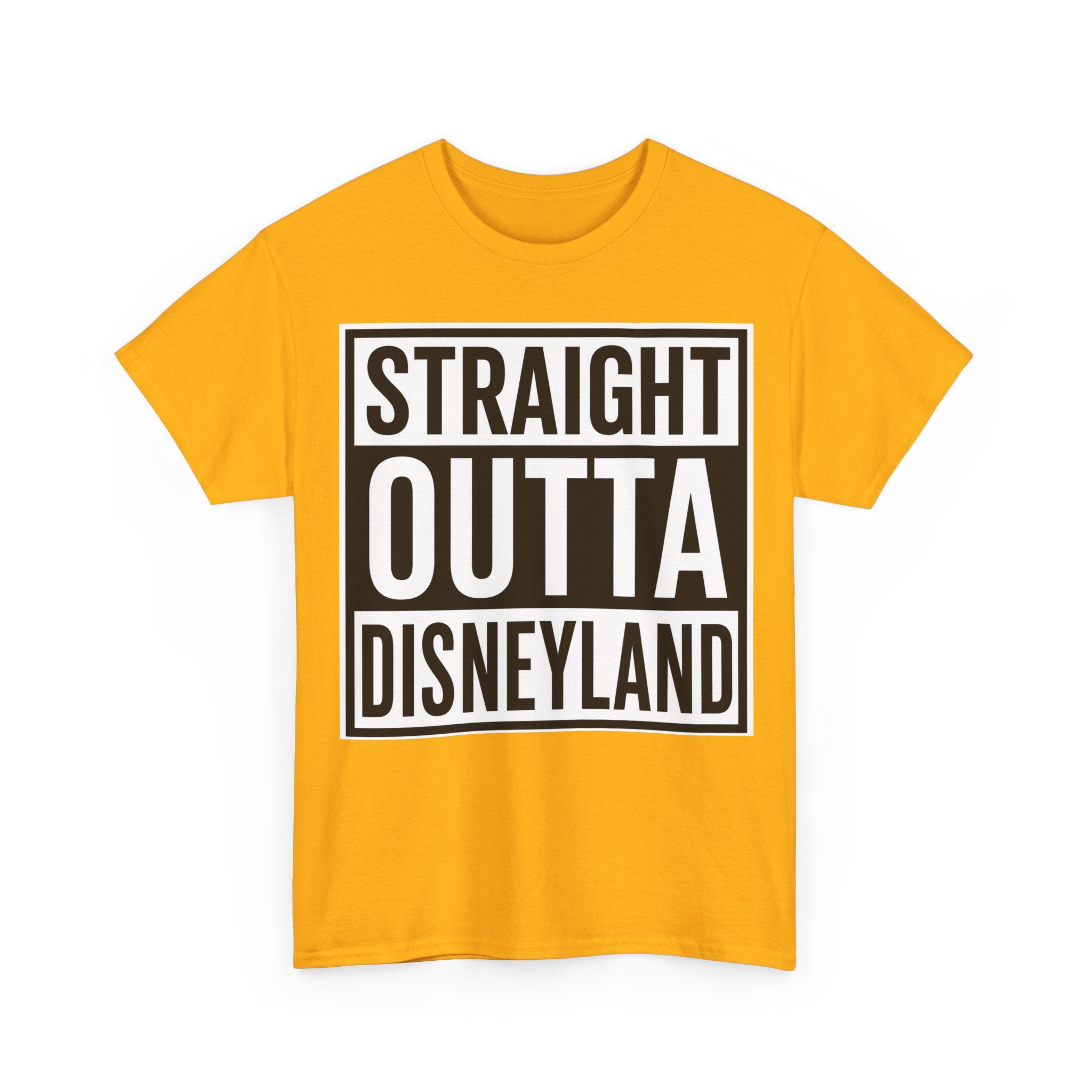 Straight Outta Disneyland T-Shirt — Funny Theme Park Vacation Shirt