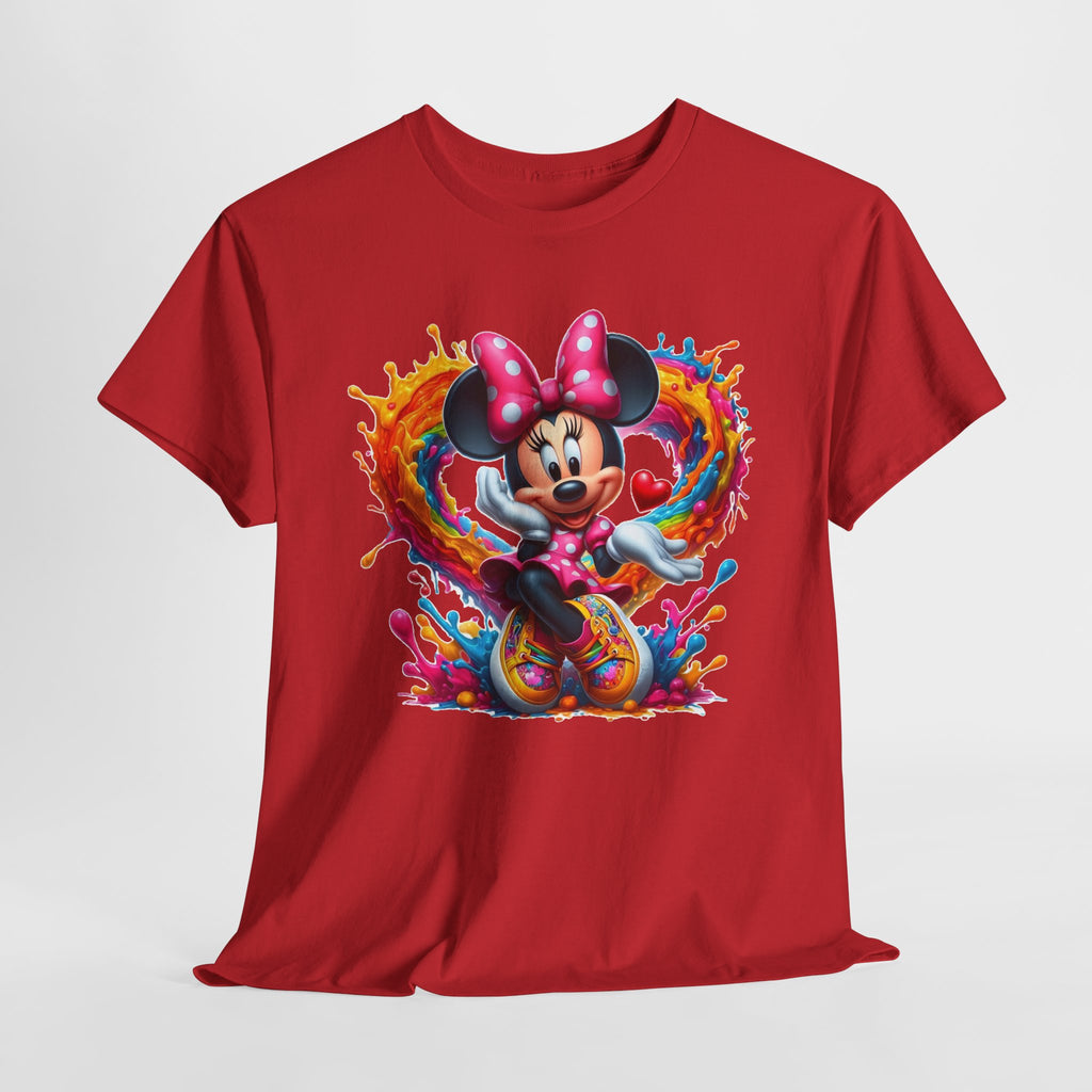 Minnie Mouse Unofficial Color Splash T‑Shirt