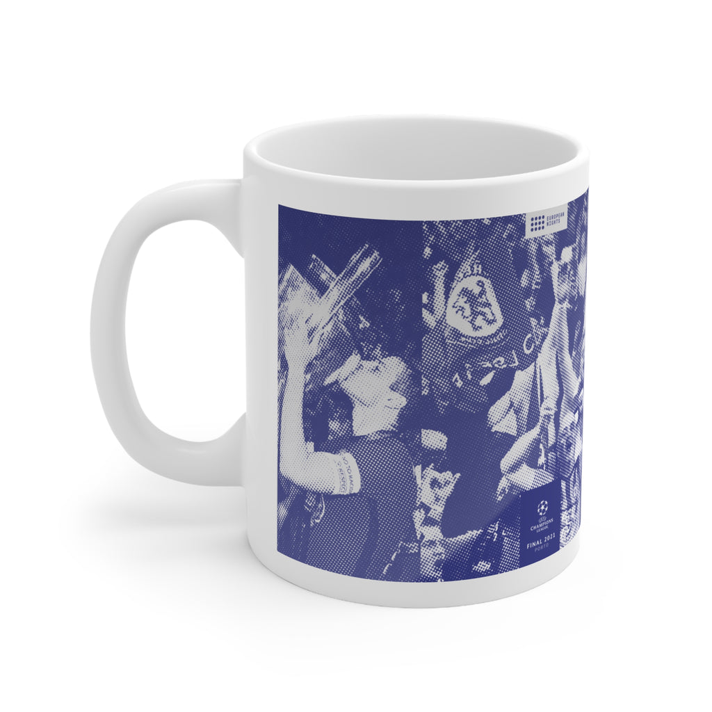 2021 Champions League Winners Programme Cover inspired Ceramic Coffee Mug — (11oz & 15oz)