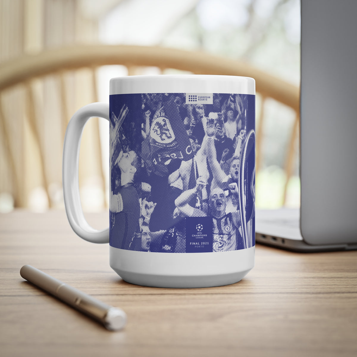2021 Champions League Winners Programme Cover inspired Ceramic Coffee Mug — (11oz & 15oz)