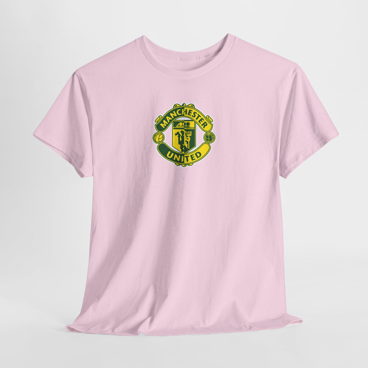 Manchester United Retro Crest Cotton T-Shirt