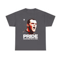 Manchester Pride Tee — “Pride Manchester Is Red” Football Fan Shirt