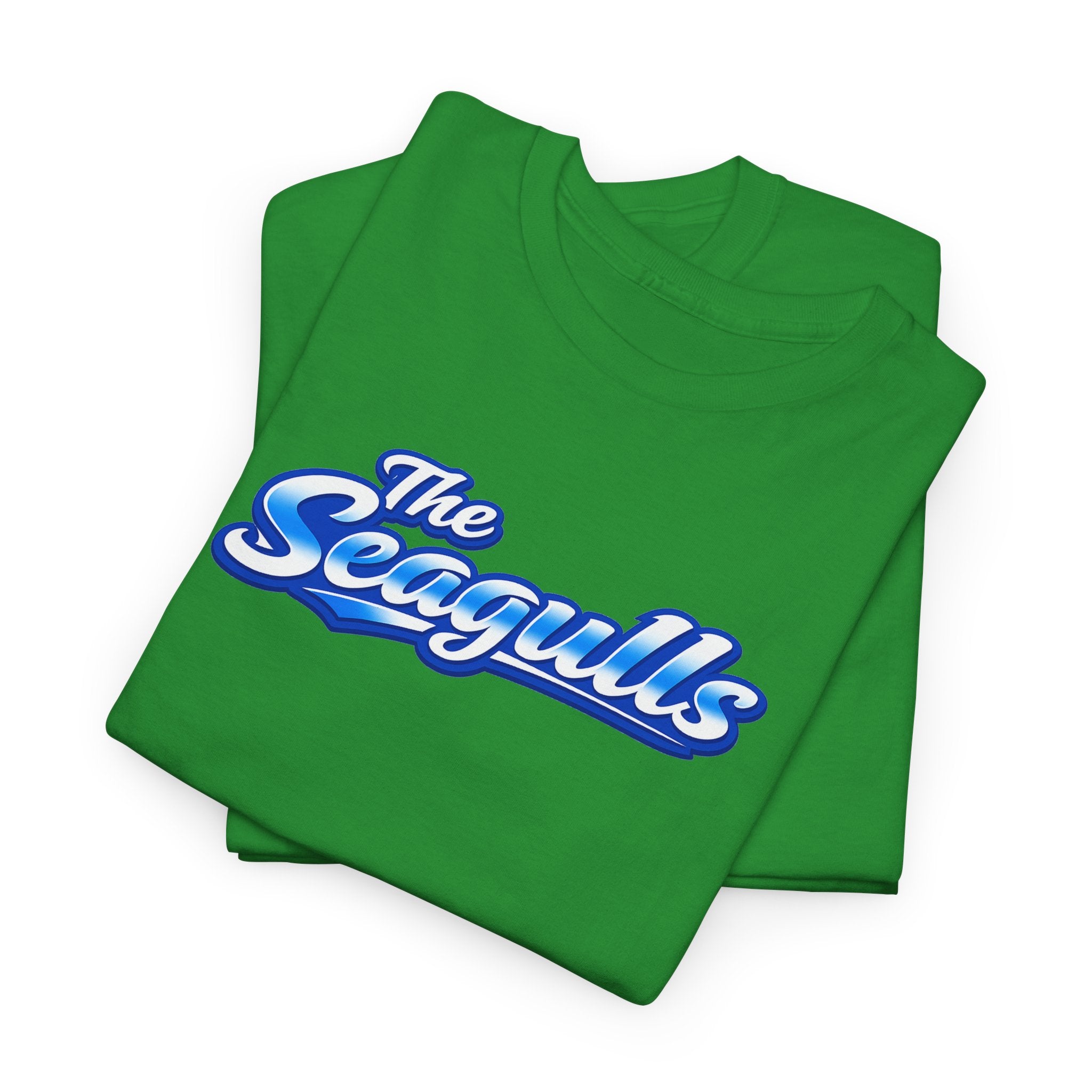 Seagulls Football Script Logo Cotton T-Shirt