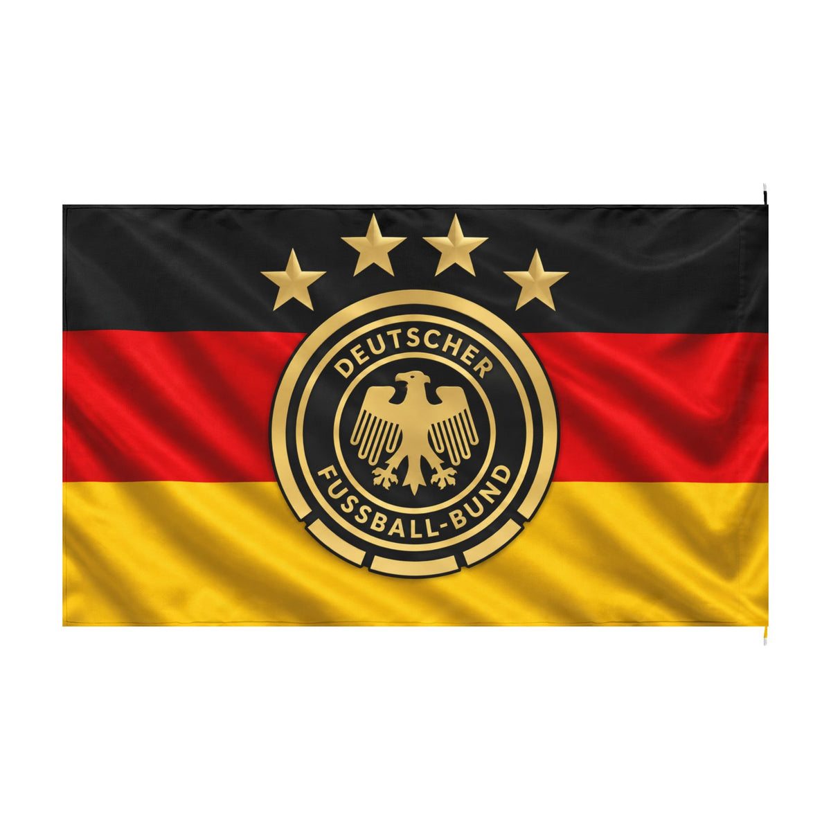 Germany Football Flag — Deutscher Fussball-Bund Double-Sided Fan Flag