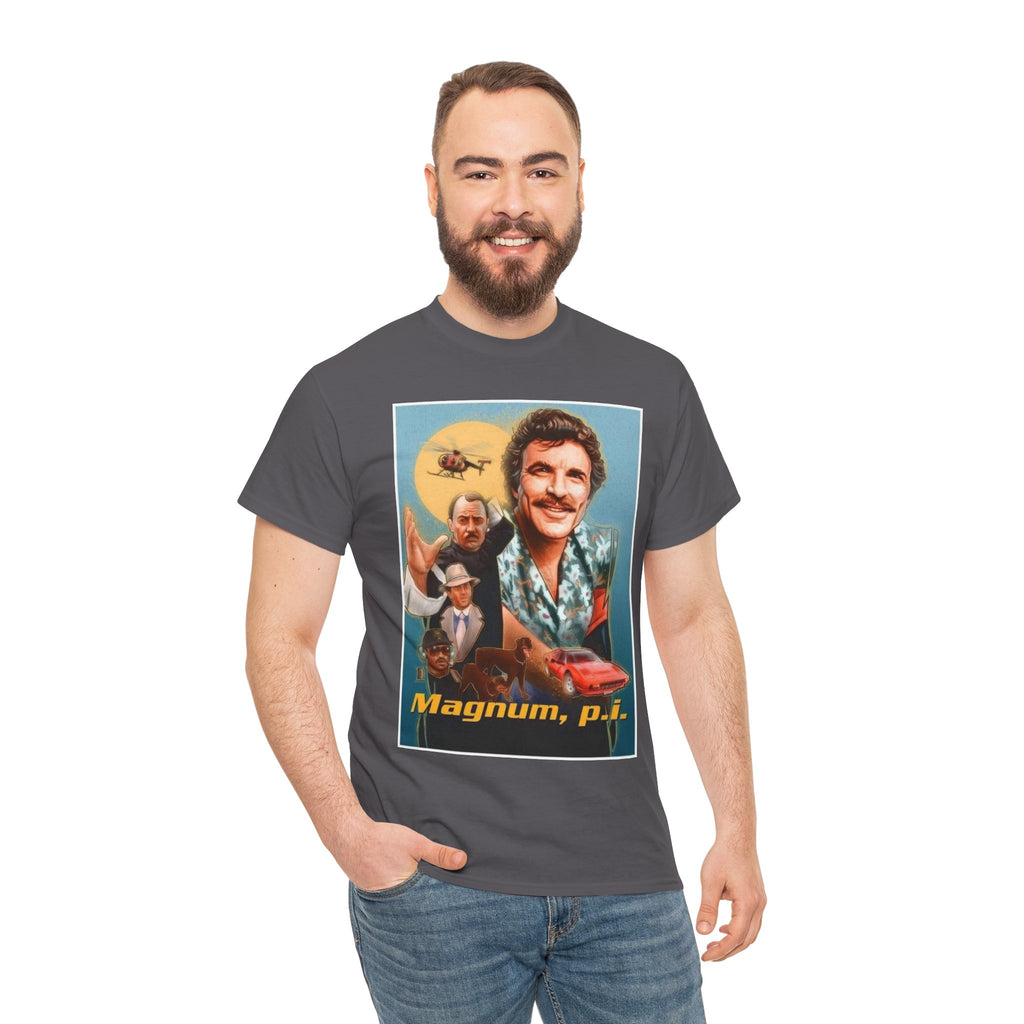 Magnum, P.I. Retro TV Show Inspired Cotton T-Shirt