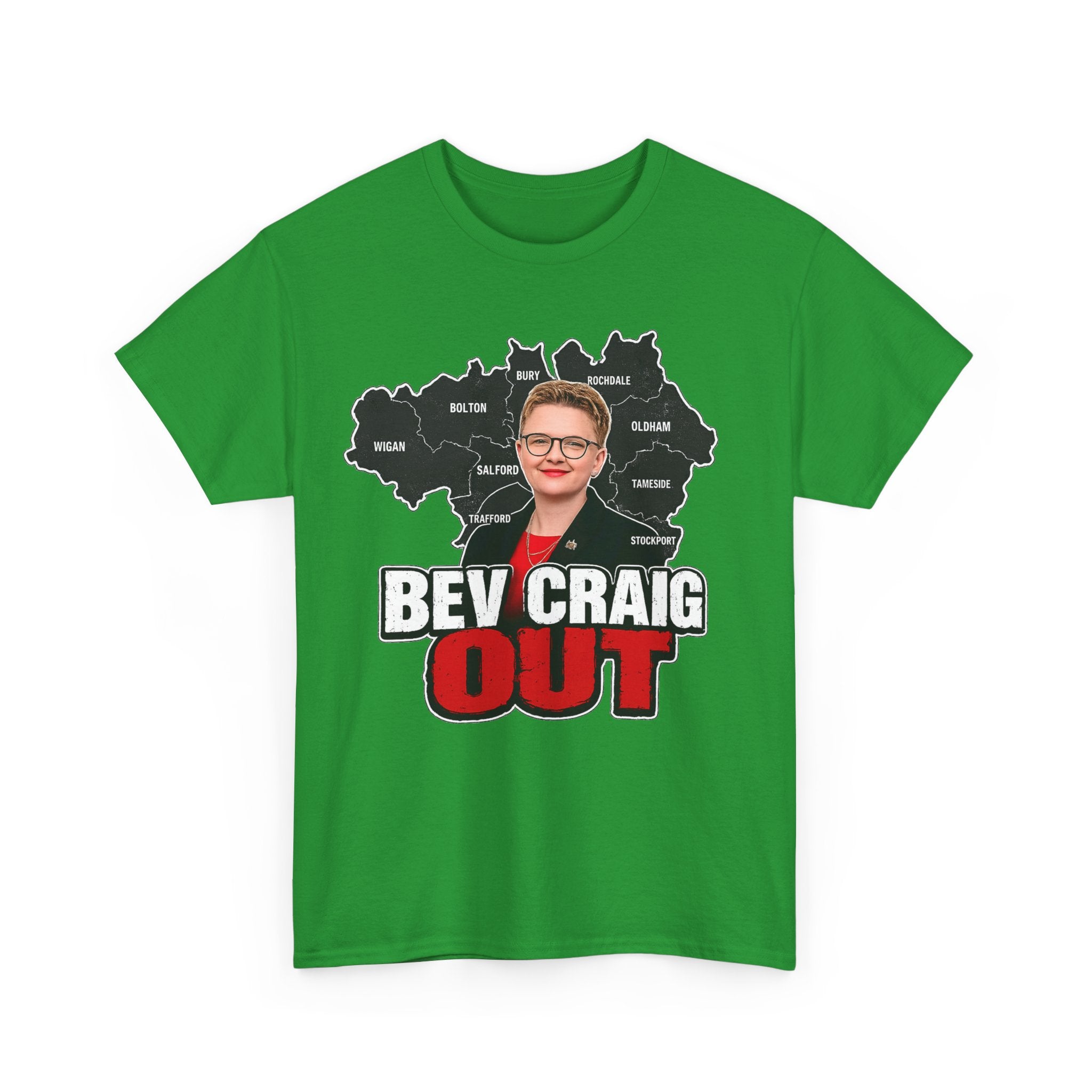 Bev Craig Out Greater Manchester Mayor Tee / T-Shirt