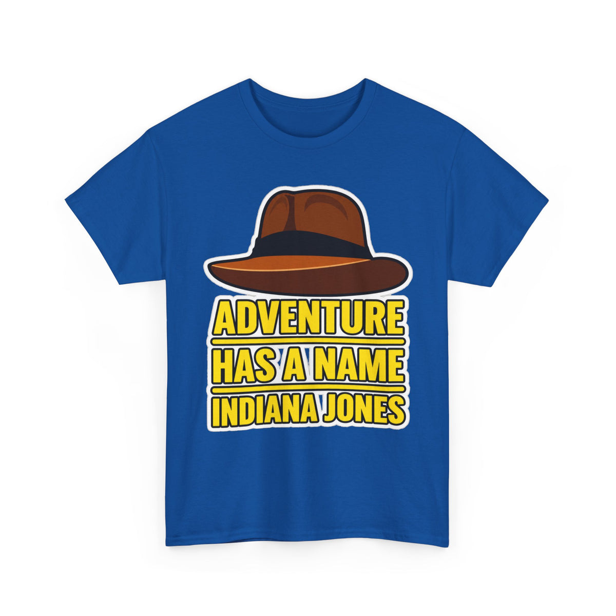 Adventure Has a Name Indiana Jones Graphic Cotton T-Shirt