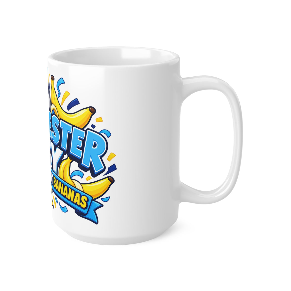 Manchester City Coffee Mug — “The Club That Went Bananas” 11oz/15oz Ceramic