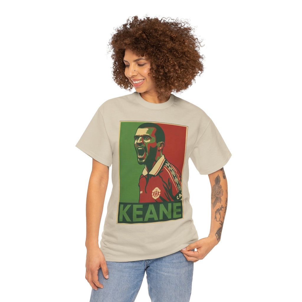 Roy Keane Manchester United Legend Retro Football Tee