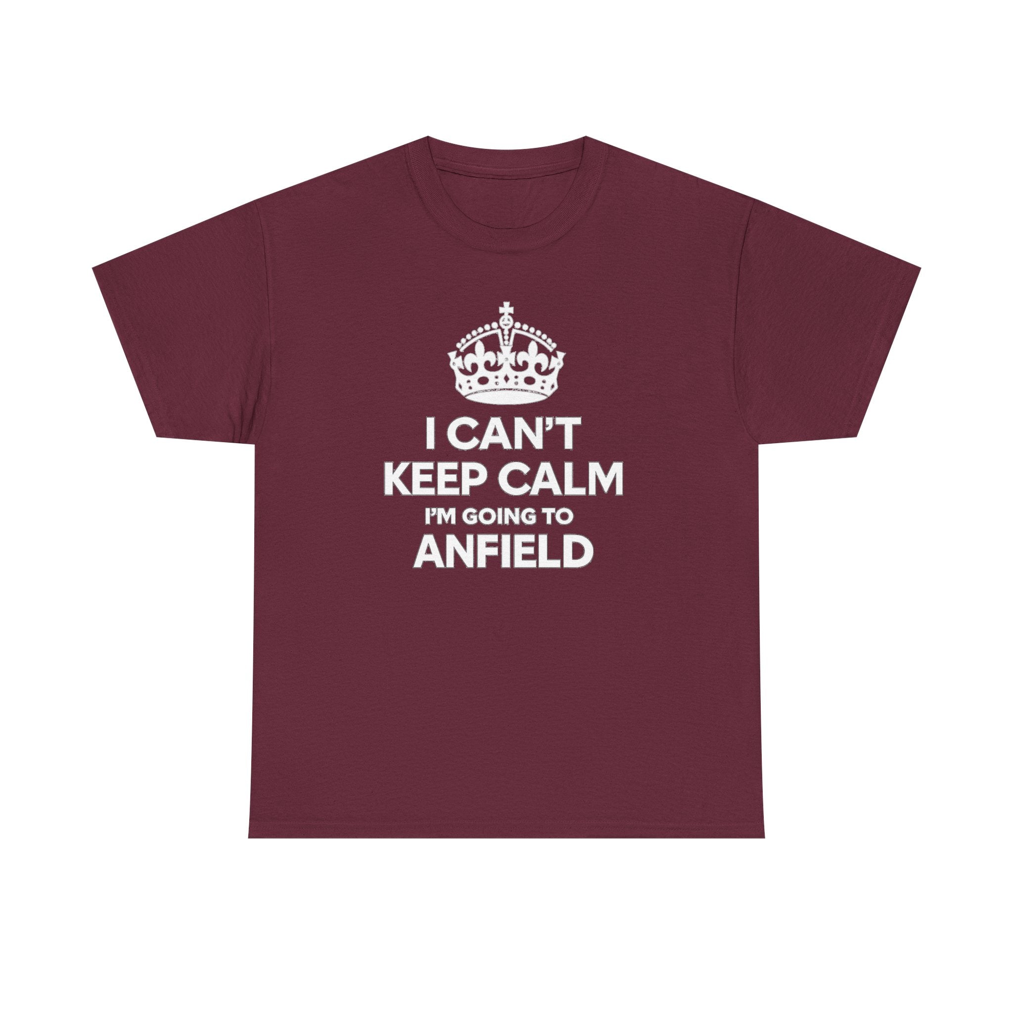 I Can't Keep Calm I'm Going to Anfield T-Shirt — Football Fan Tee