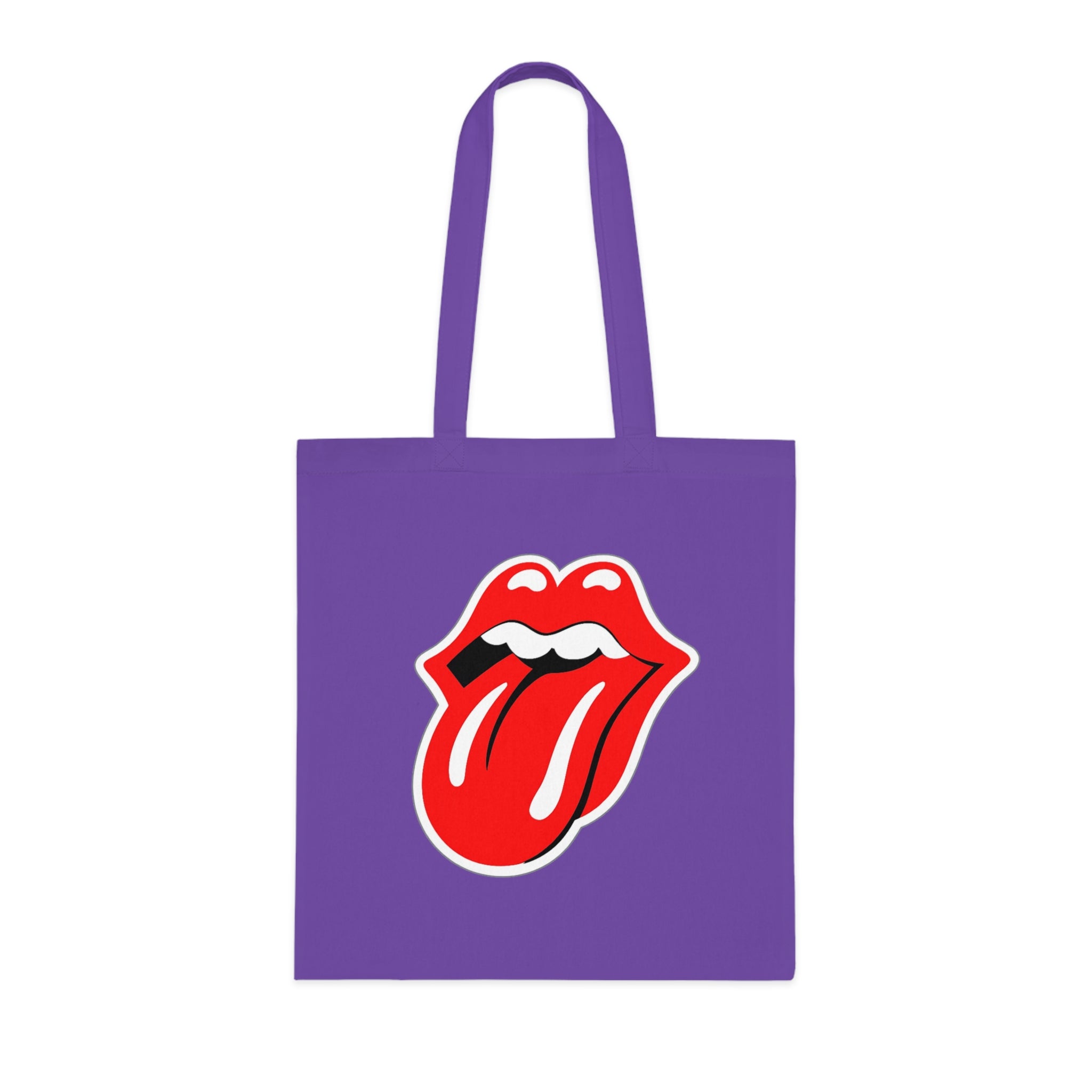 Rock Red Tongue Graphic Tote Bag