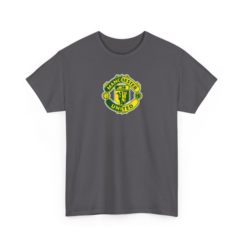 Manchester United Retro Crest Cotton T-Shirt
