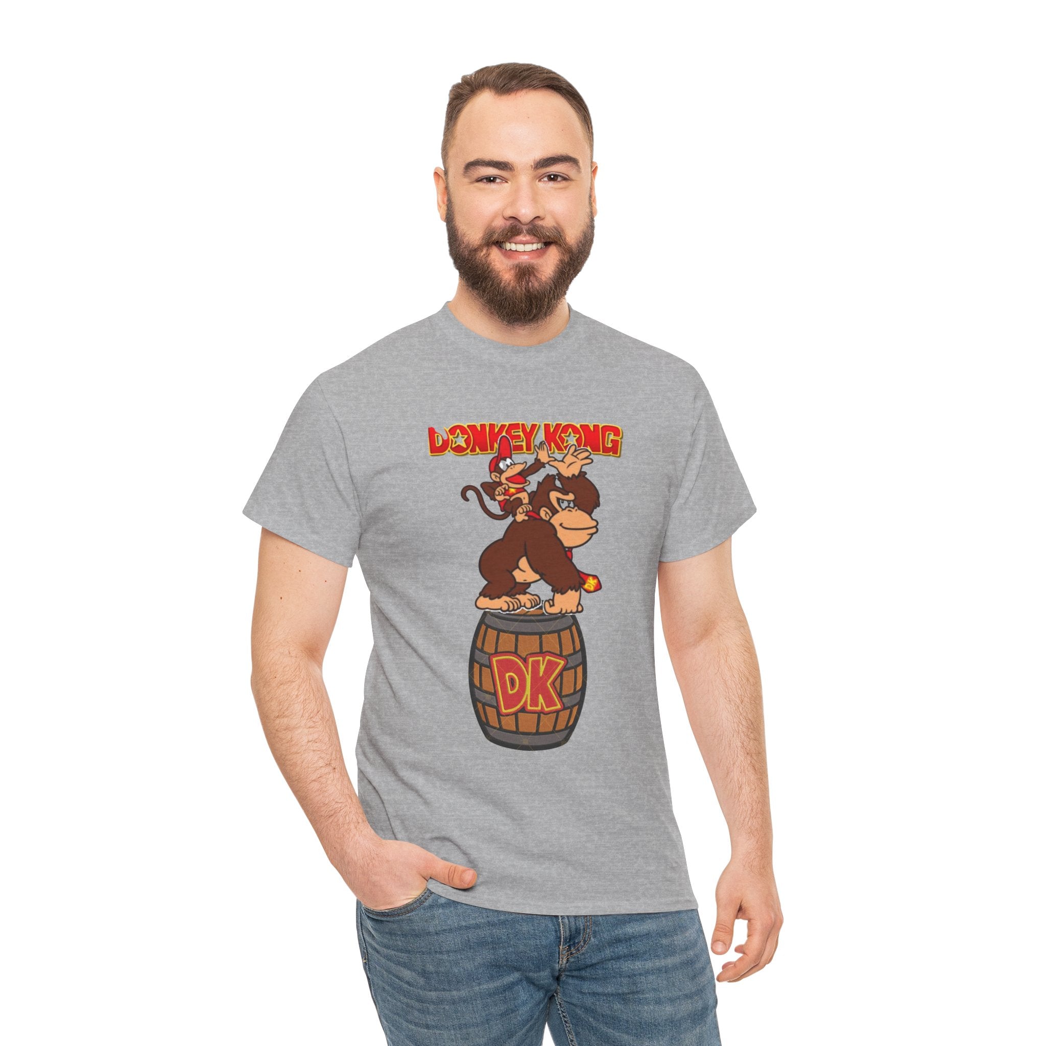 Kong Barrel Logo Cotton T-Shirt