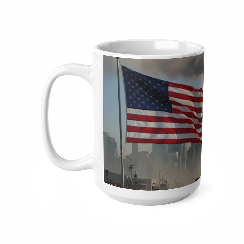 Never Forget September 11th 2001 Ceramic Coffee Cups, 11oz, 15oz
