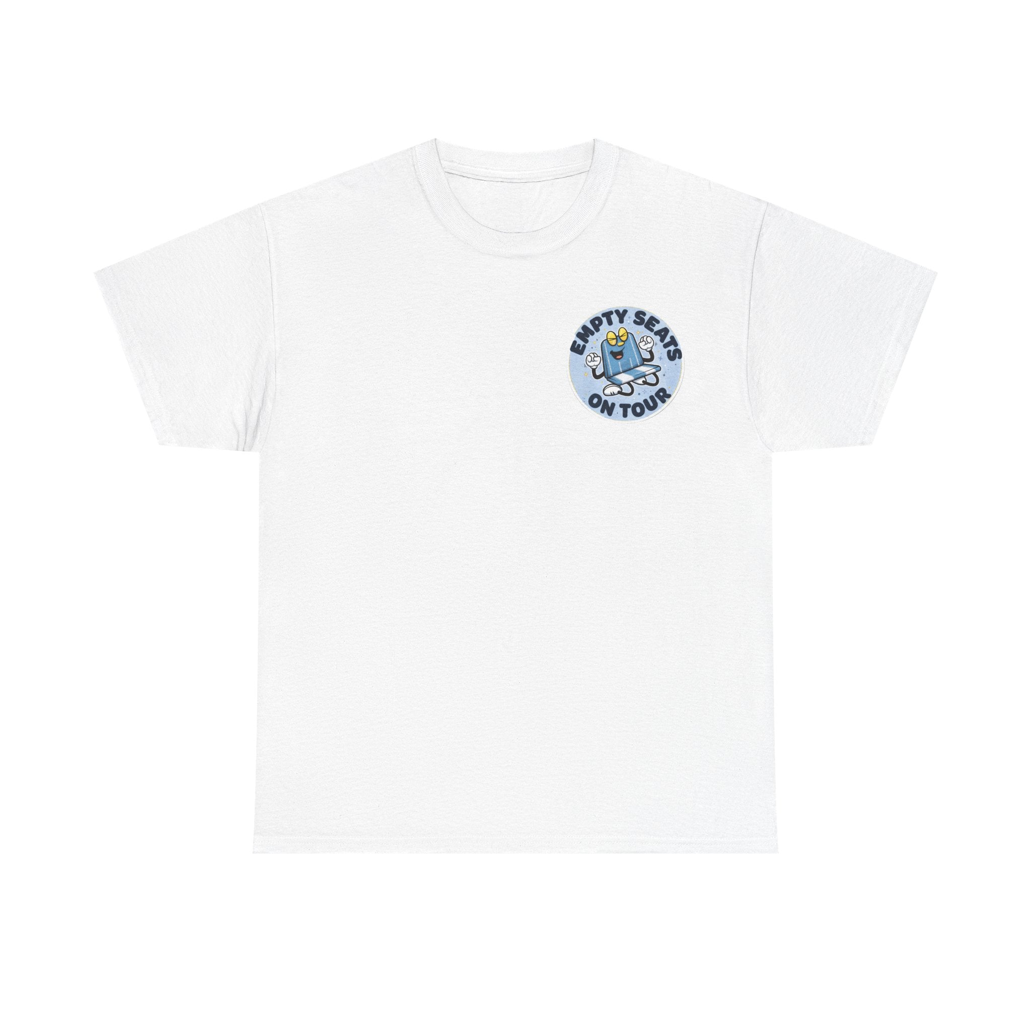 Manchester City T-Shirt — 'Empty Blue Seats On Tour' Retro Skate Graphic Tee