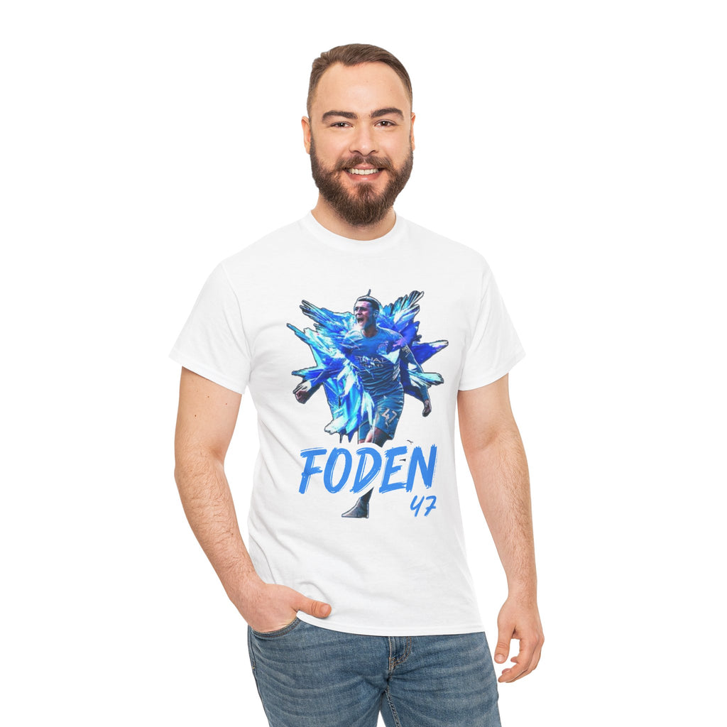 Phil Foden Manchester City T-Shirt - Foden 47 Football Jersey Shirt