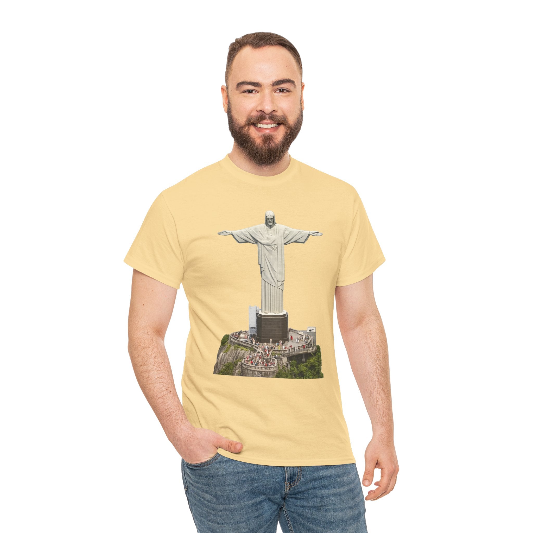 Christ the Redeemer Rio T-Shirt — Brazil Travel & Faith Souvenir Tee