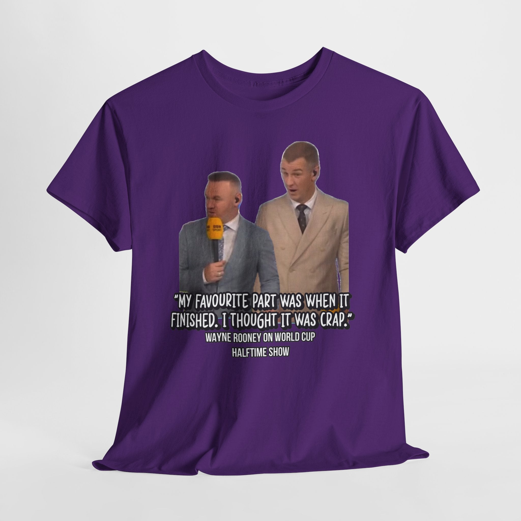 Comedy Quote T-Shirt — "My Favourite Part Was When It Finished, I Thought It Was Crap"