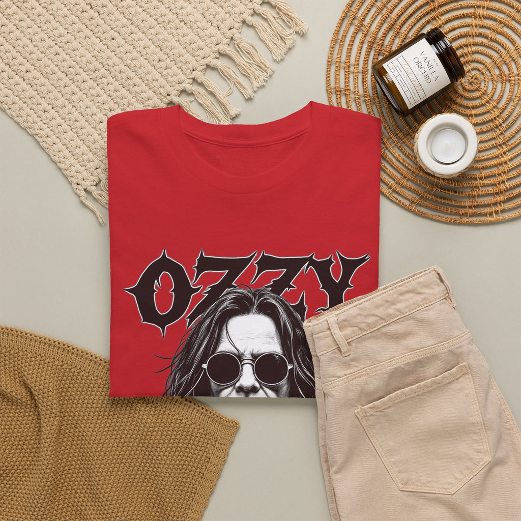 Rock Legend Graphic Tee — "Ozzy" Memorial 1948–2025