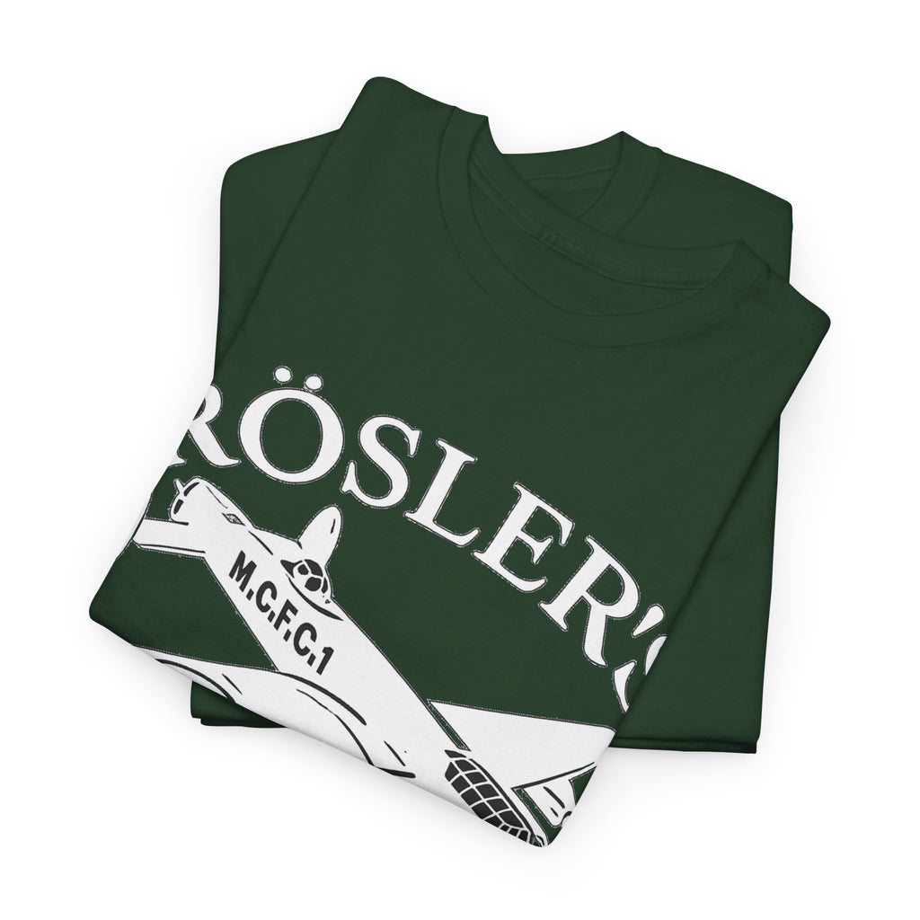 Rösler's Grandad Bombed Old Trafford Tee — WWII Tribute Military Plane Shirt (Feb 21, 1941)