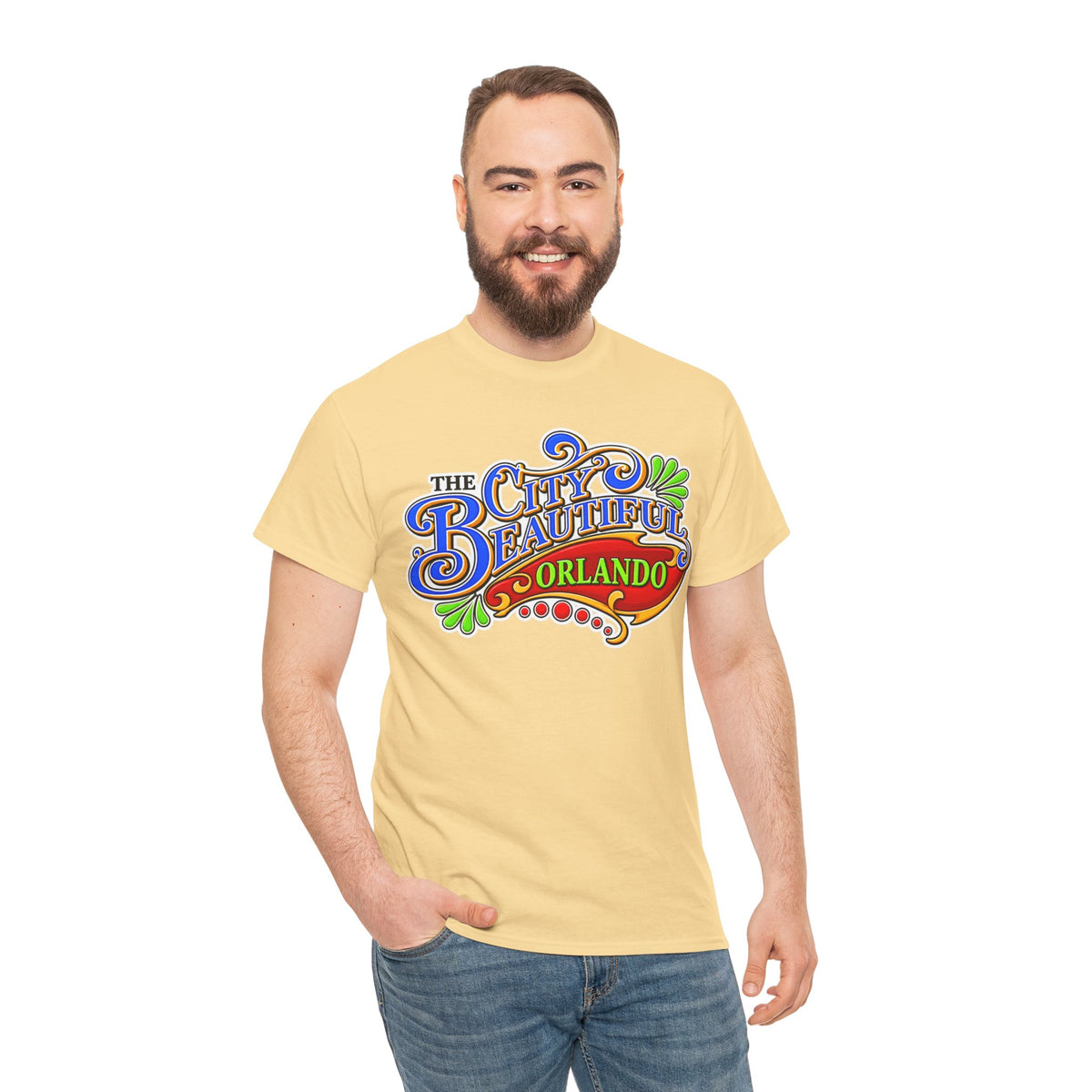 The City Beautiful Orlando Graphic Cotton Tee