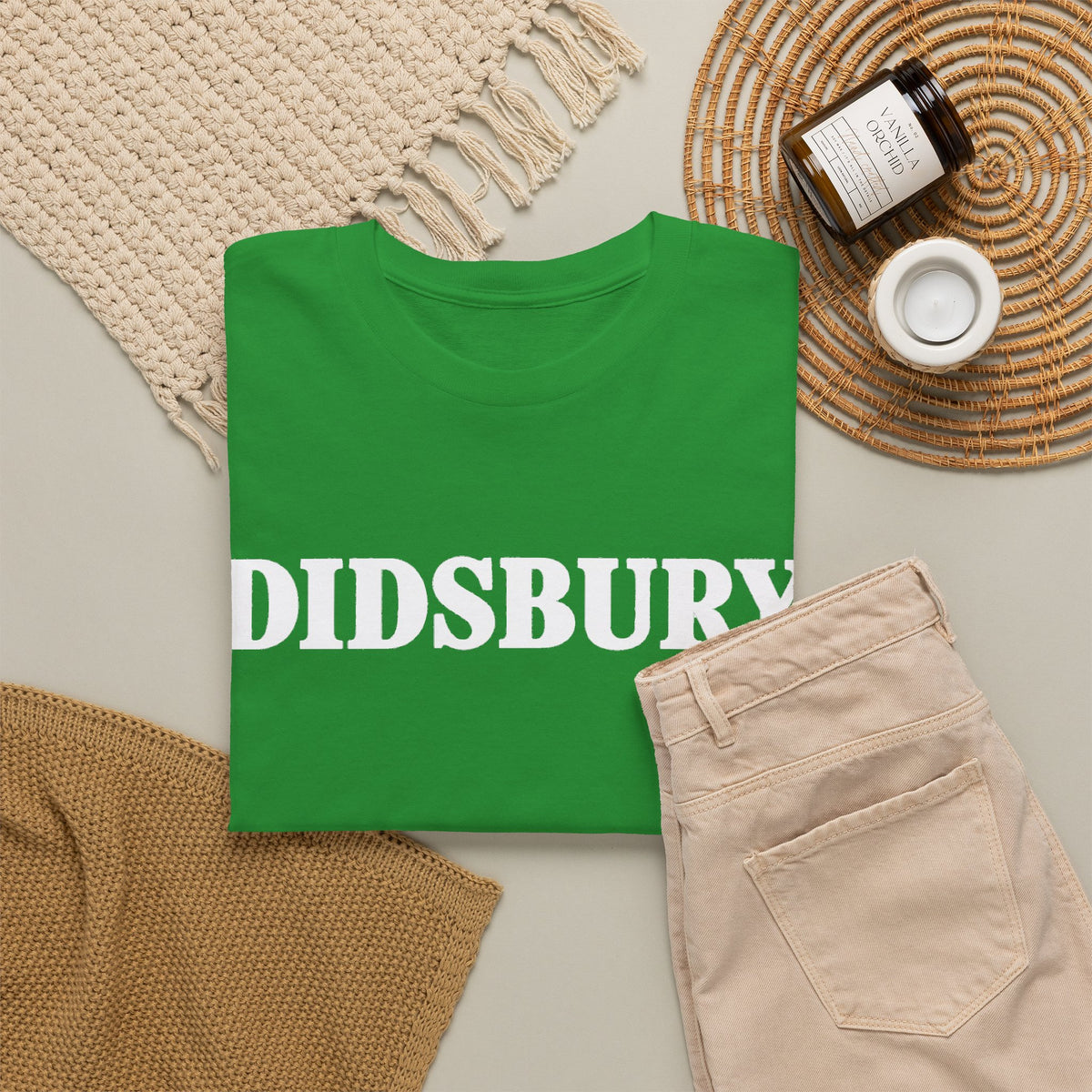 Didsbury Classic Logo Cotton T-Shirt / Tee