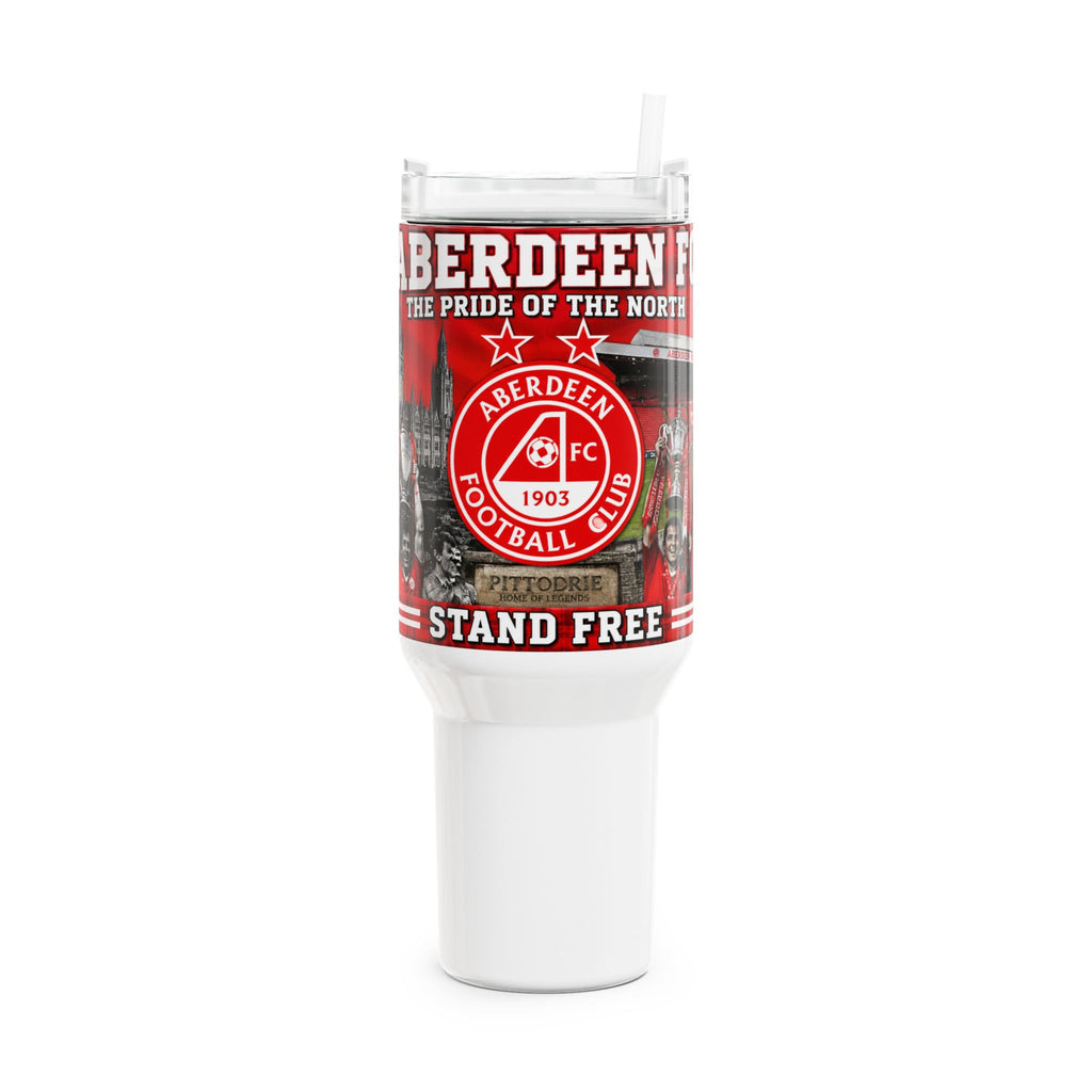 Aberdeen FC 40oz Travel Tumbler — 'The Pride of the North' Stadium Mug
