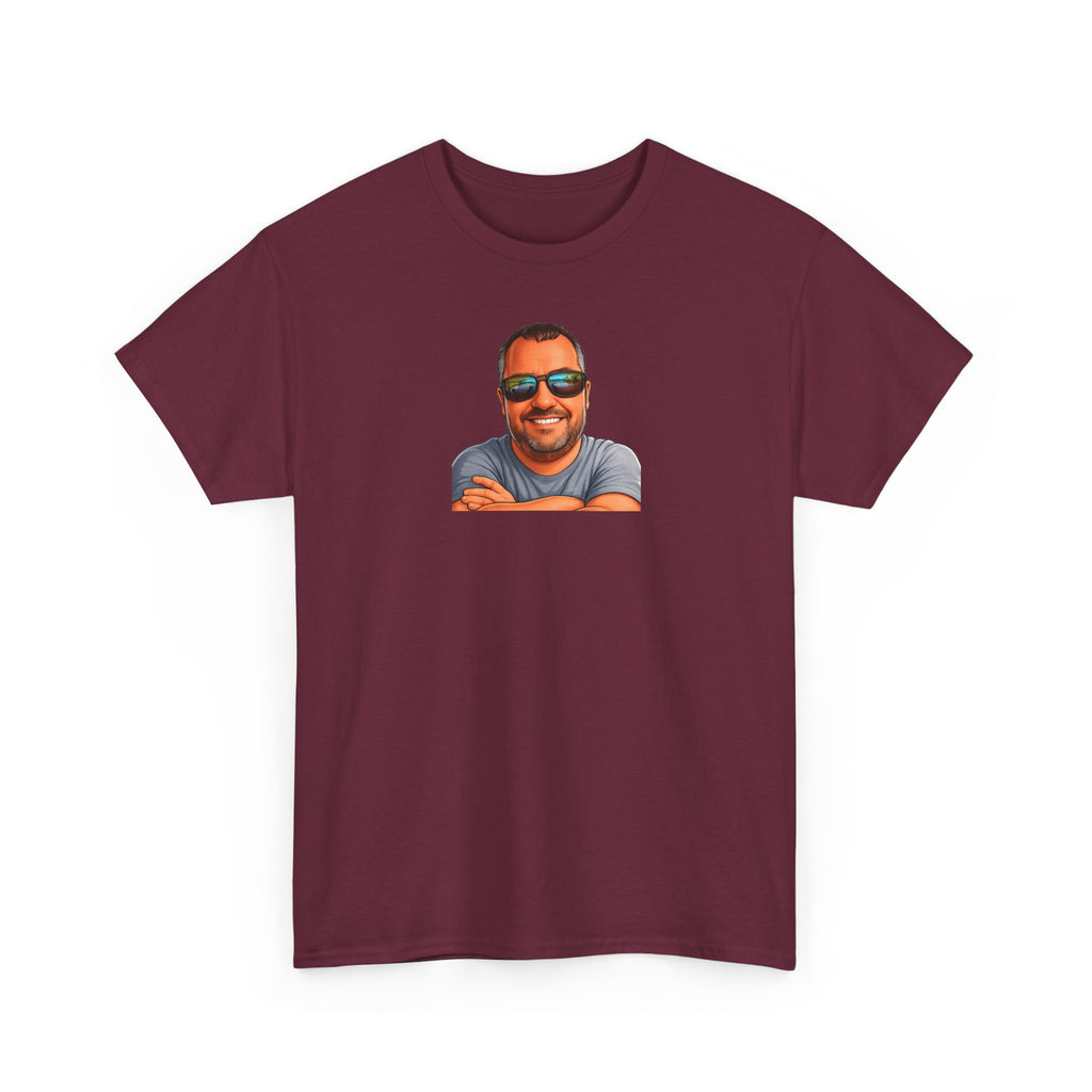 Graphic Tee — "E.T. Phoned Home" Smiling Guy Retro Design