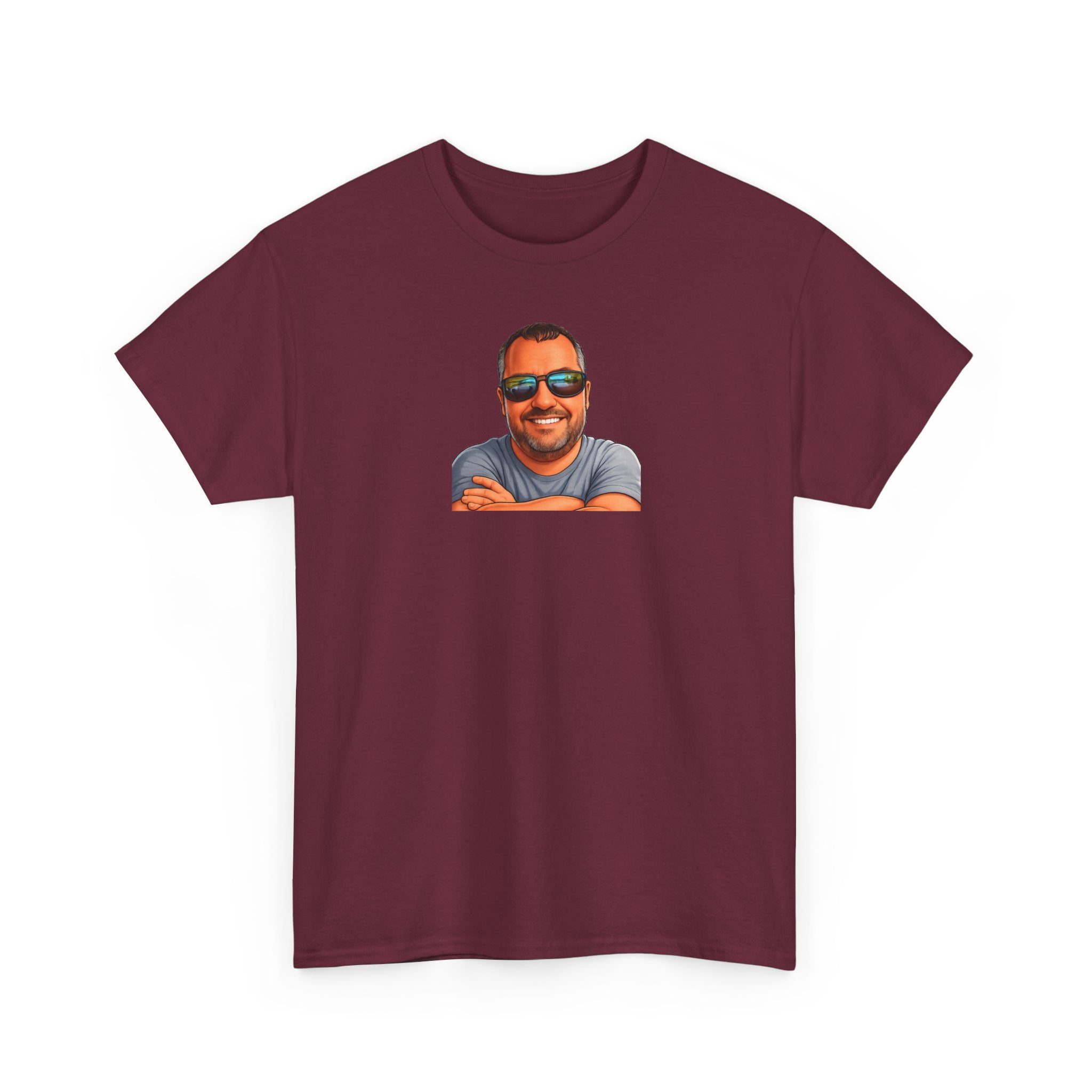 Graphic Tee — "E.T. Phoned Home" Smiling Guy Retro Design