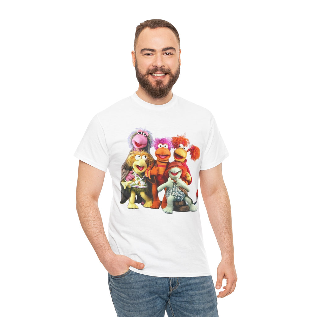 Fraggle Rock Characters T-Shirt — Vintage 80s Kids TV Crew Tee