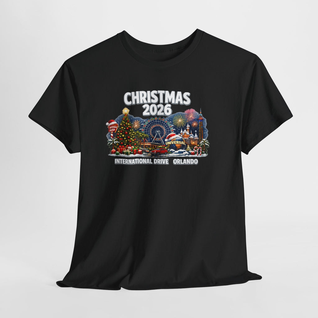Christmas 2026 Orlando T-Shirt — International Drive Holiday Souvenir