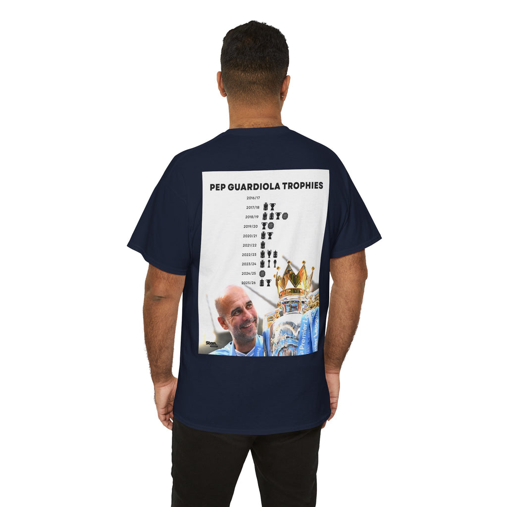 Pep Guardiola Trophies Graphic Tee