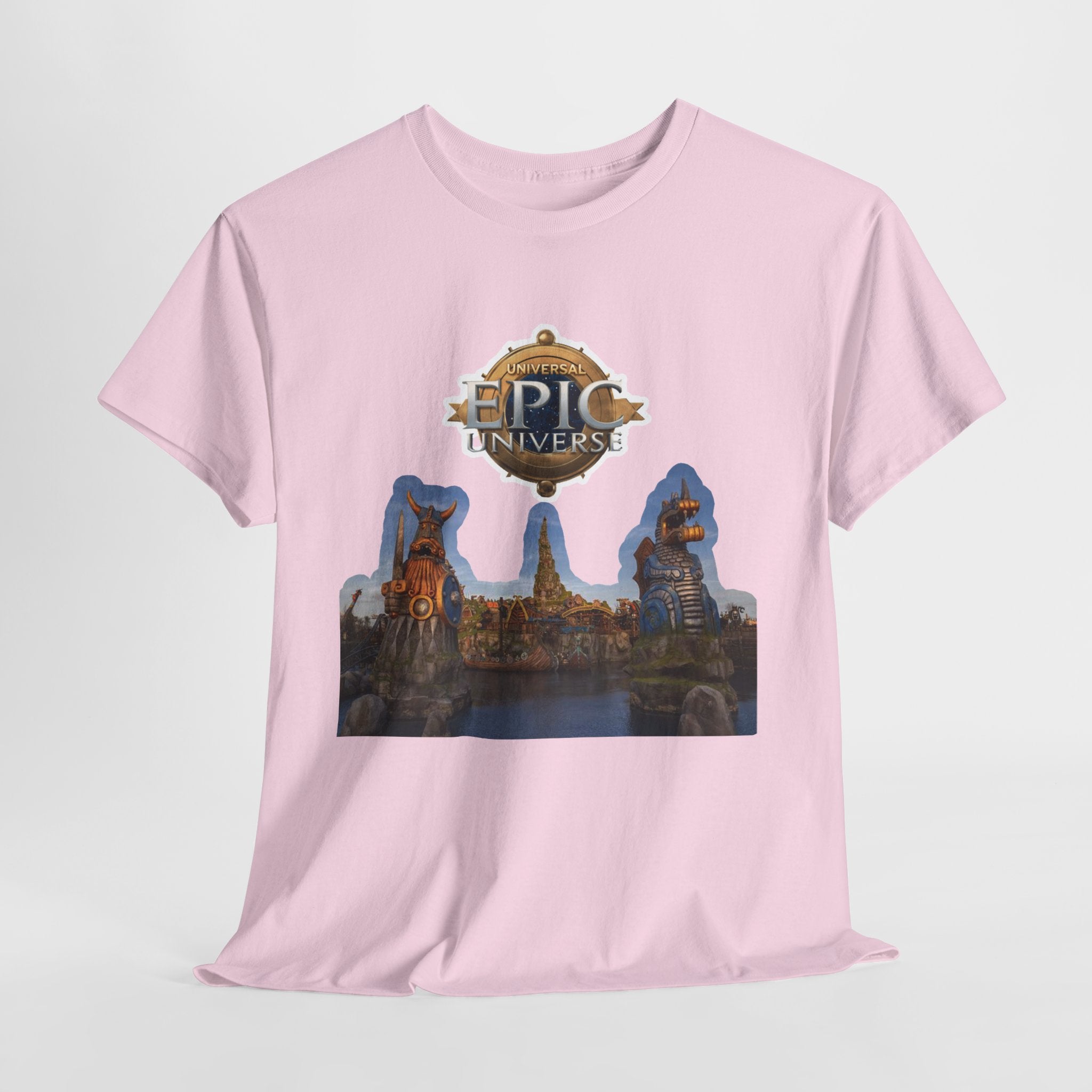 Epic Universe Theme Park T‑Shirt — Iconic Entrance Graphic Tee