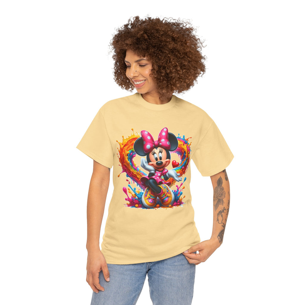 Minnie Mouse Unofficial Color Splash T‑Shirt