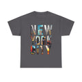 New York City Photo-Block Tee — Vintage Skyline Graphic T-Shirt