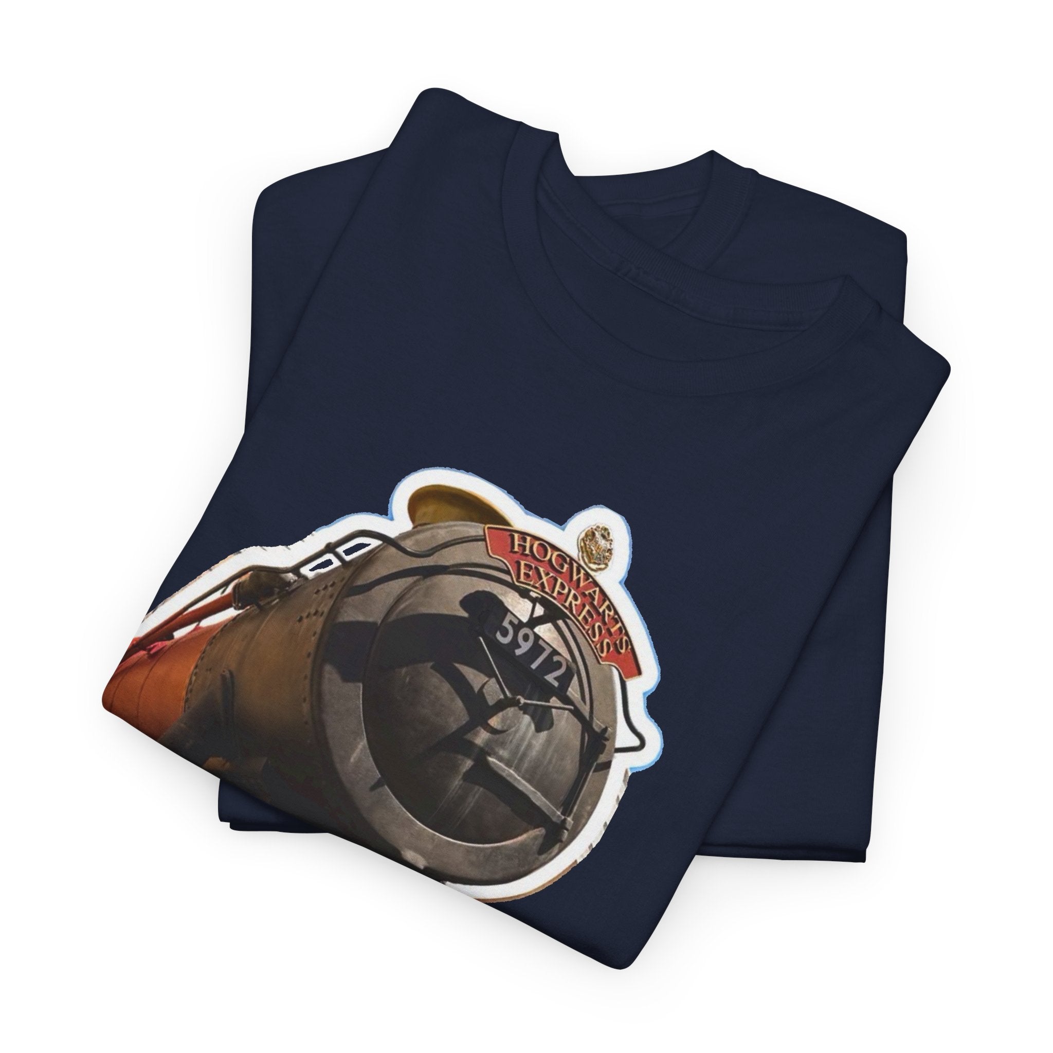Hogwarts Express Steam Engine Train T-Shirt – Vintage Locomotive Graphic Tee