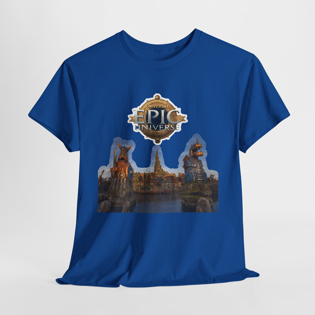 Epic Universe Theme Park T‑Shirt — Iconic Entrance Graphic Tee