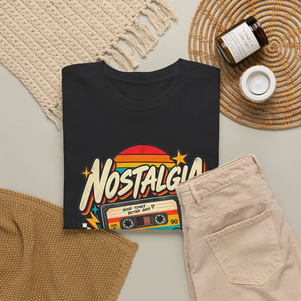 Nostalgia Never Gets Old Unisex Heavy Cotton Tee