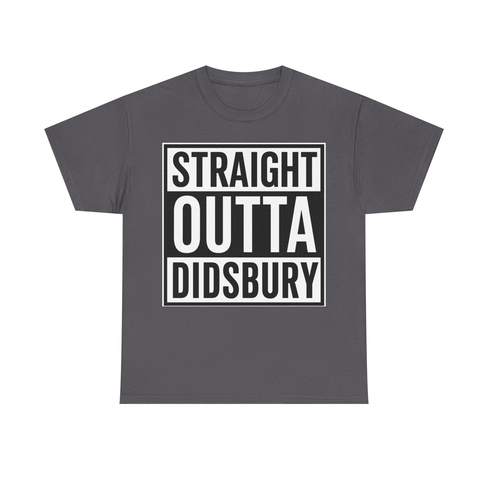 Straight Outta Didsbury T‑Shirt — Graphic City Pride Tee