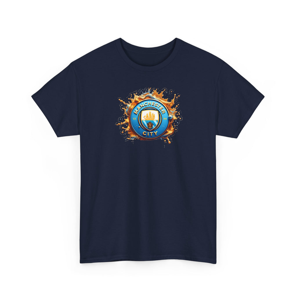 Manchester City T-Shirt – 'Eat. Sleep. City. Repeat.' Football Fan Tee