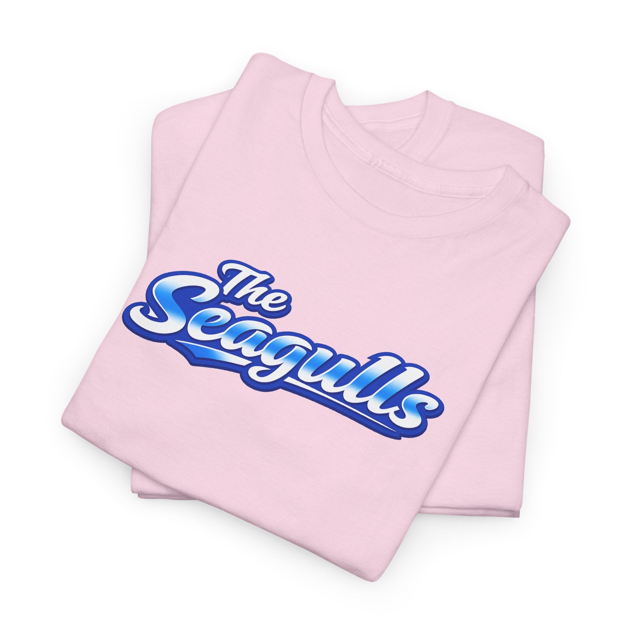 Seagulls Football Script Logo Cotton T-Shirt