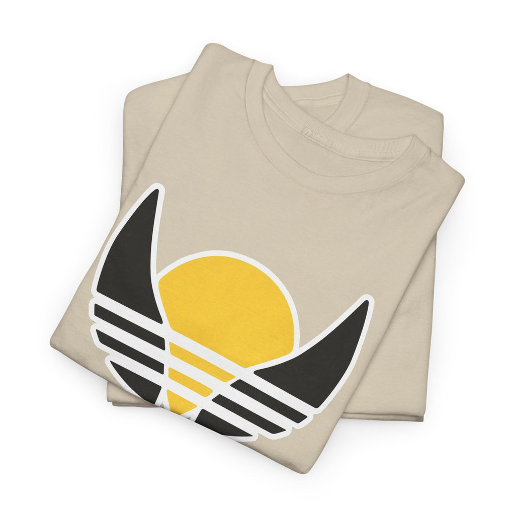 T‑Shirt — 'logan' Retro Sunrise Logo Cotton Tee