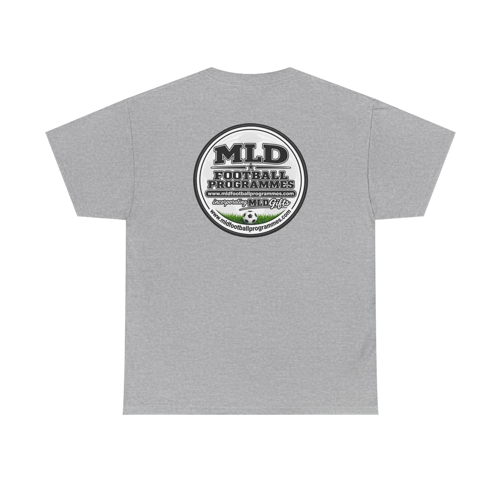 MLD Football Programmes Vintage Logo Cotton T-Shirt