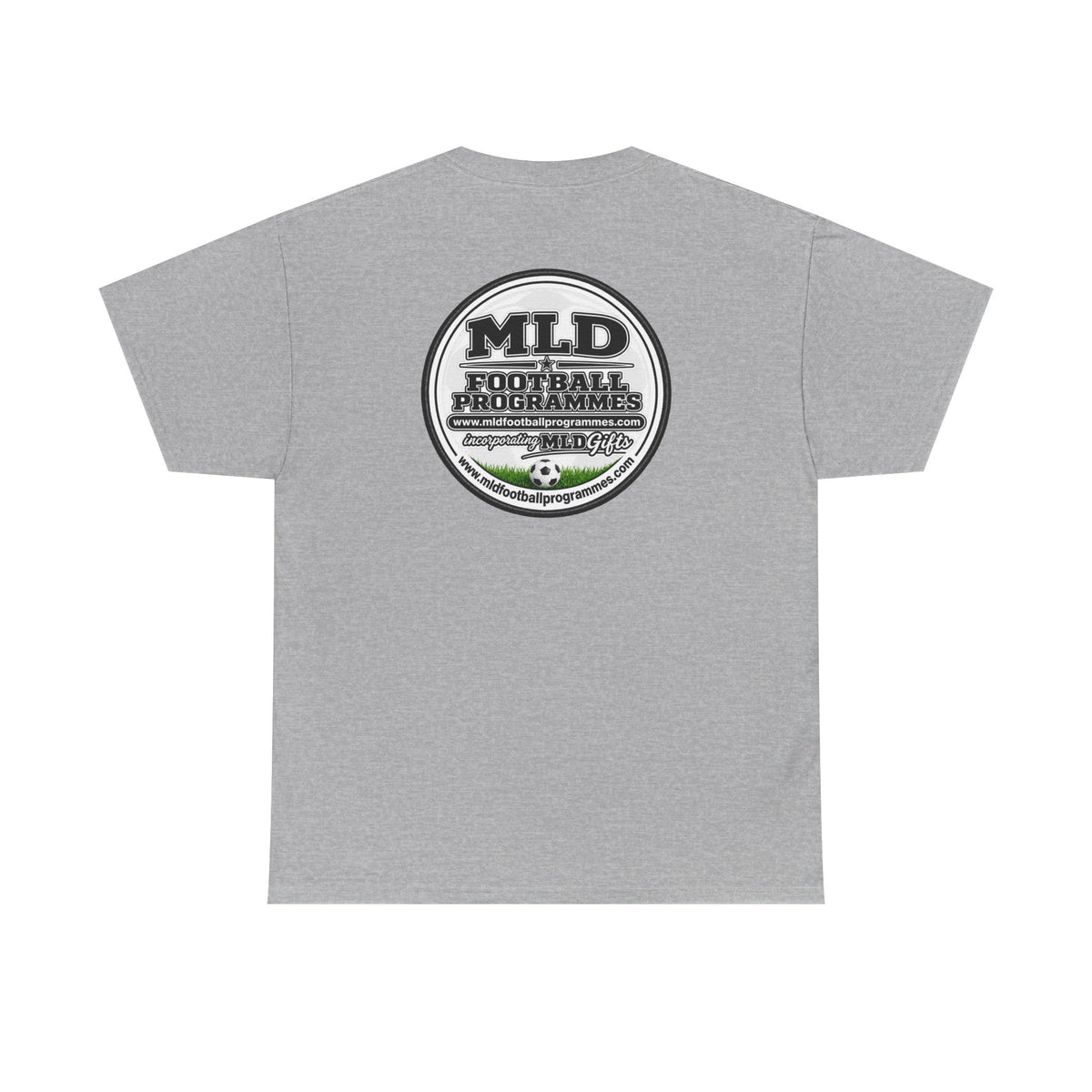 MLD Football Programmes Vintage Logo Cotton T-Shirt
