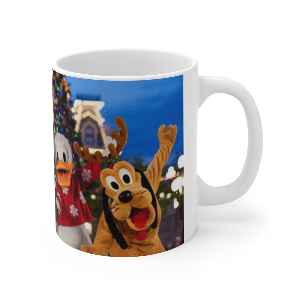 Disney Holiday Characters Ceramic Coffee Mug — 11oz & 15oz